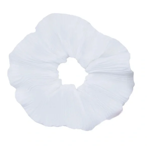 Time And Tru Ivory Ponytail Tie Scrunchie - Picture 8 of 12